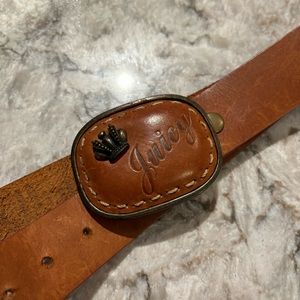 ☆ Juicy Couture leather belt ☆